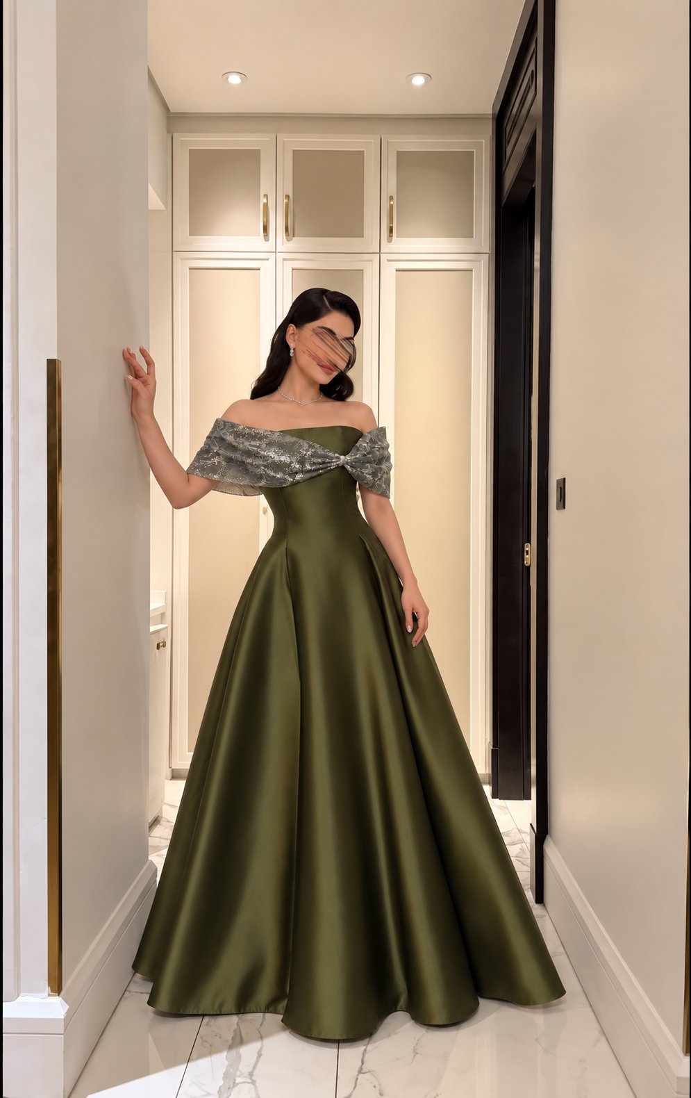 فستان سهرة بتصميم ملكي ترندي — 4