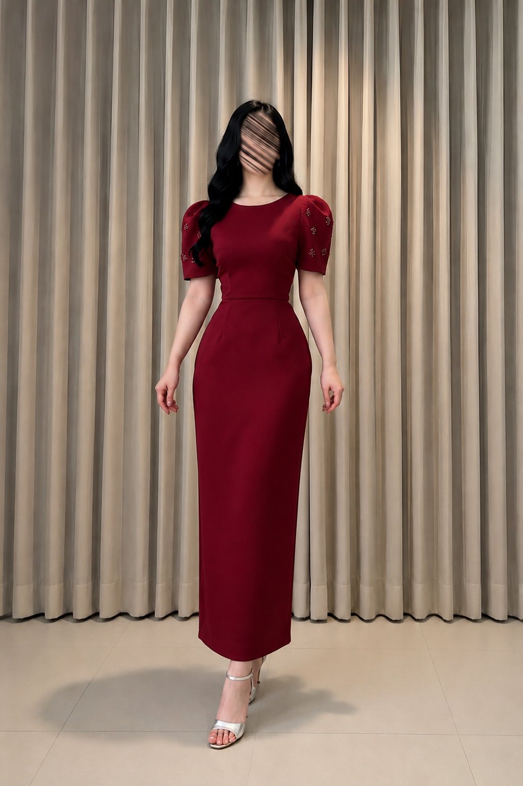 فستان سهرة ماروني — 3