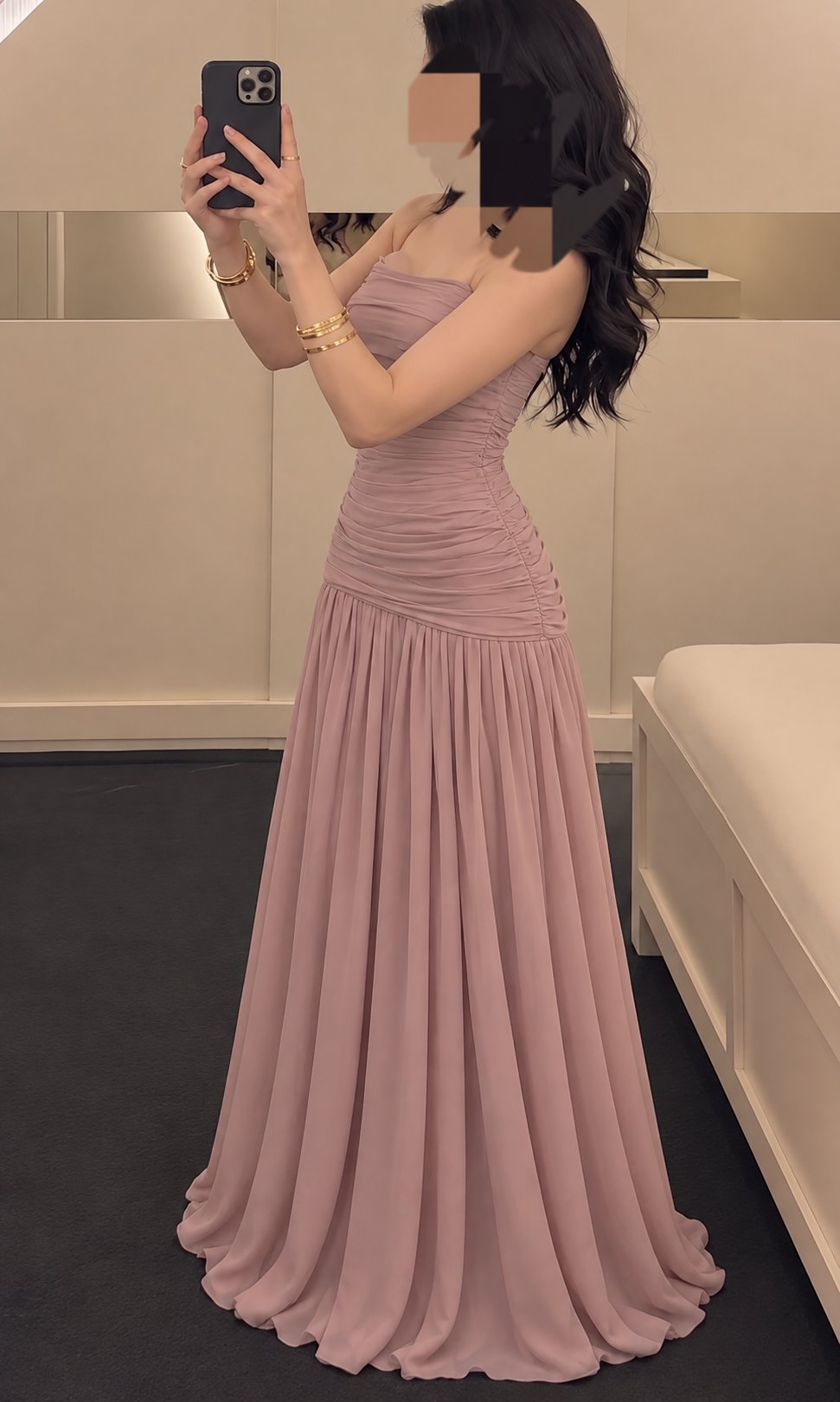 فستان سهرة بتصميم ترتدي — 8