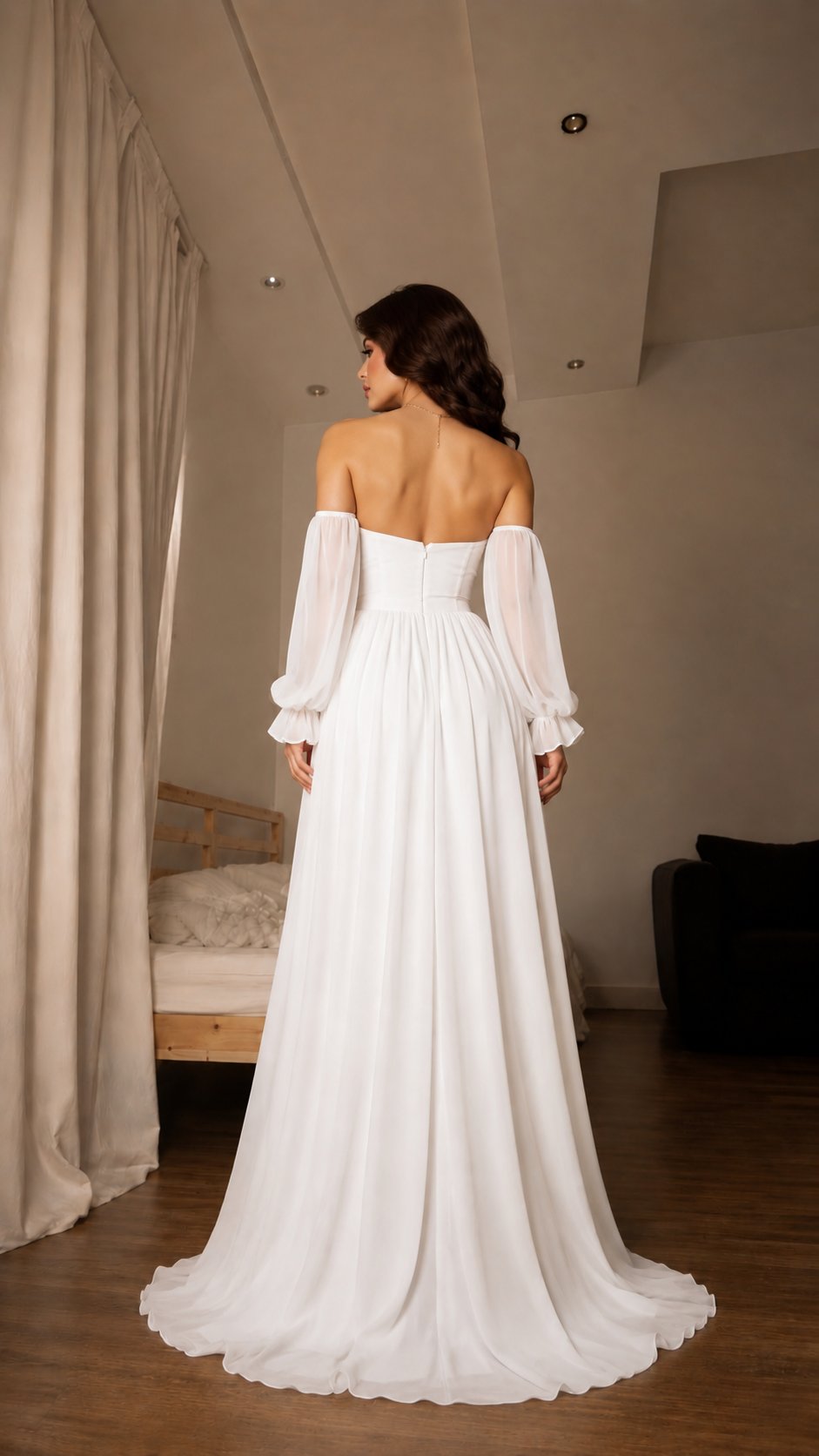 فستان سهرة ابيض — 2