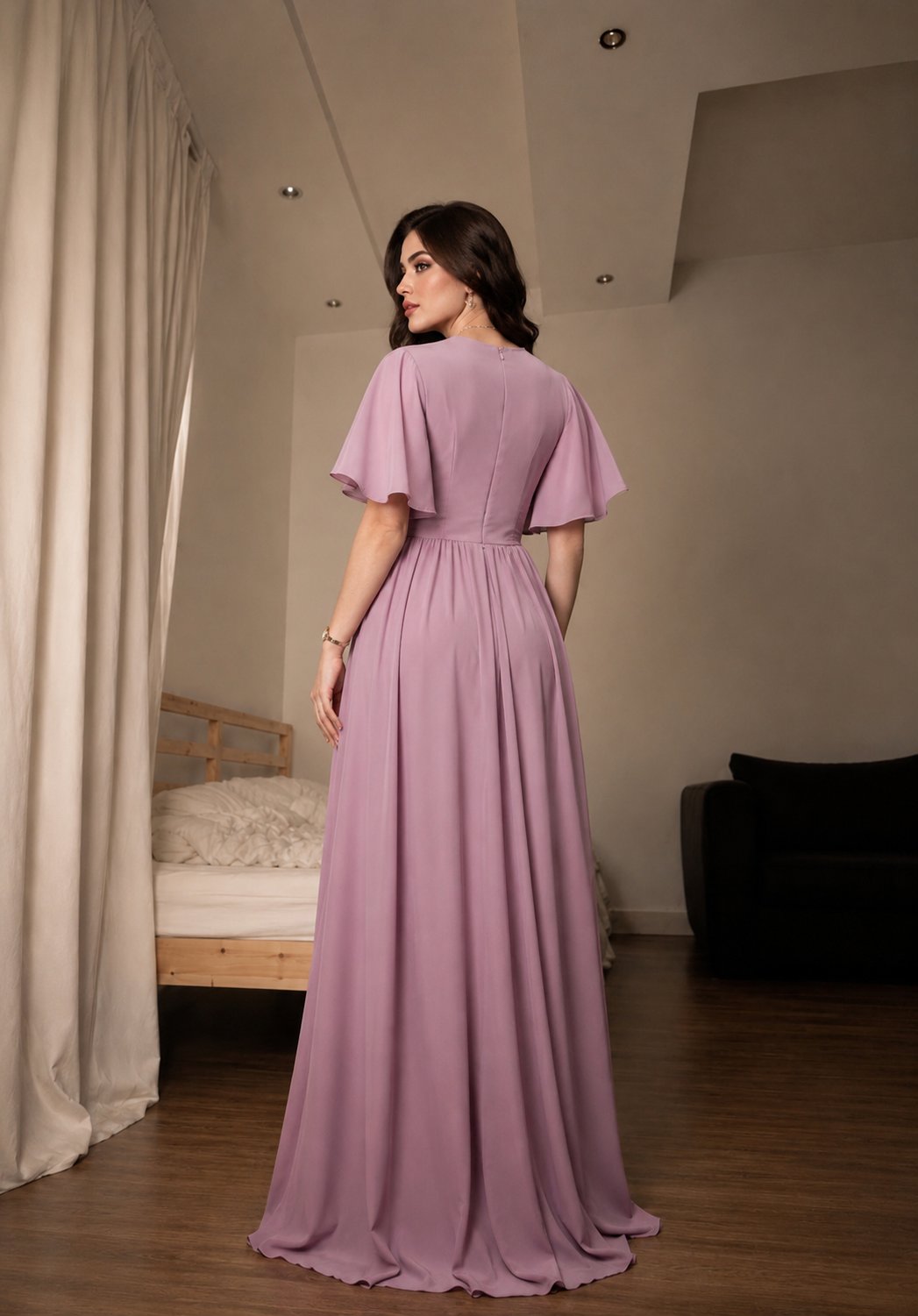 فستان سهرة بنفسجي — 2