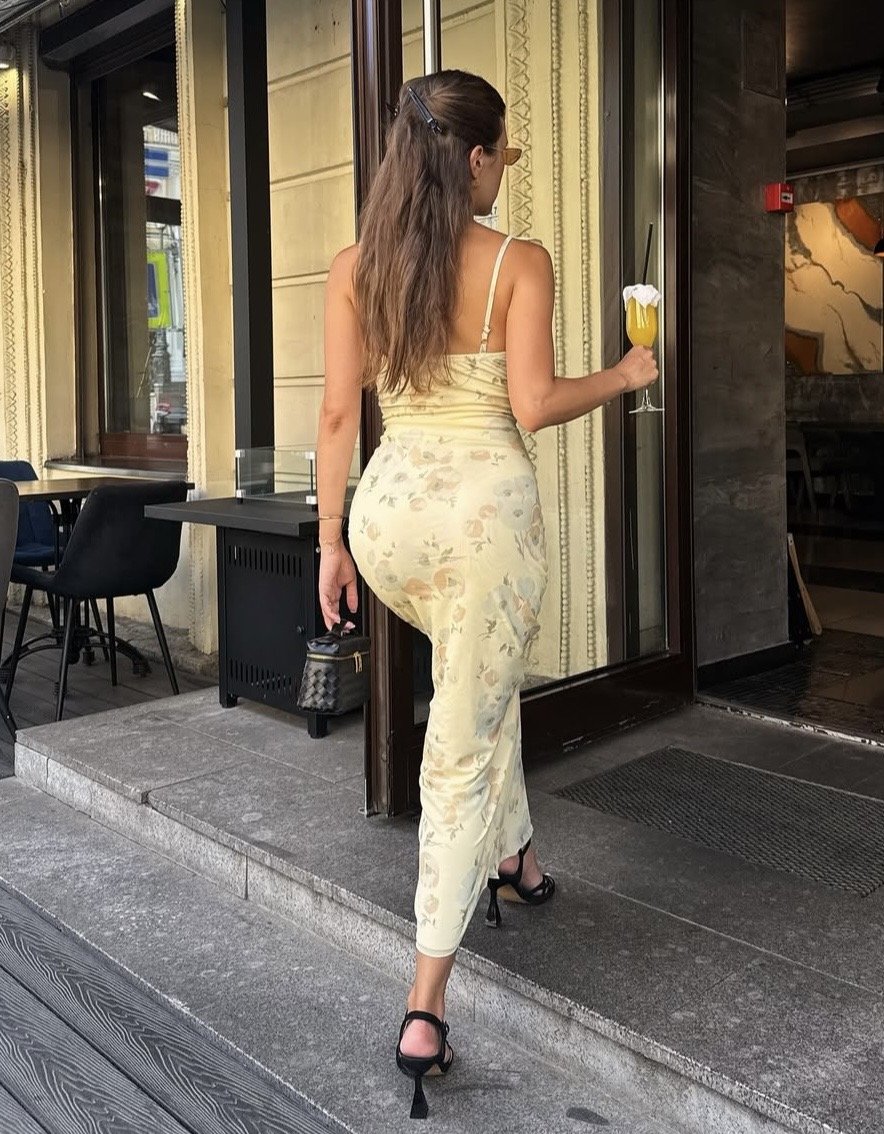 فستان صيفي اصفر — 3
