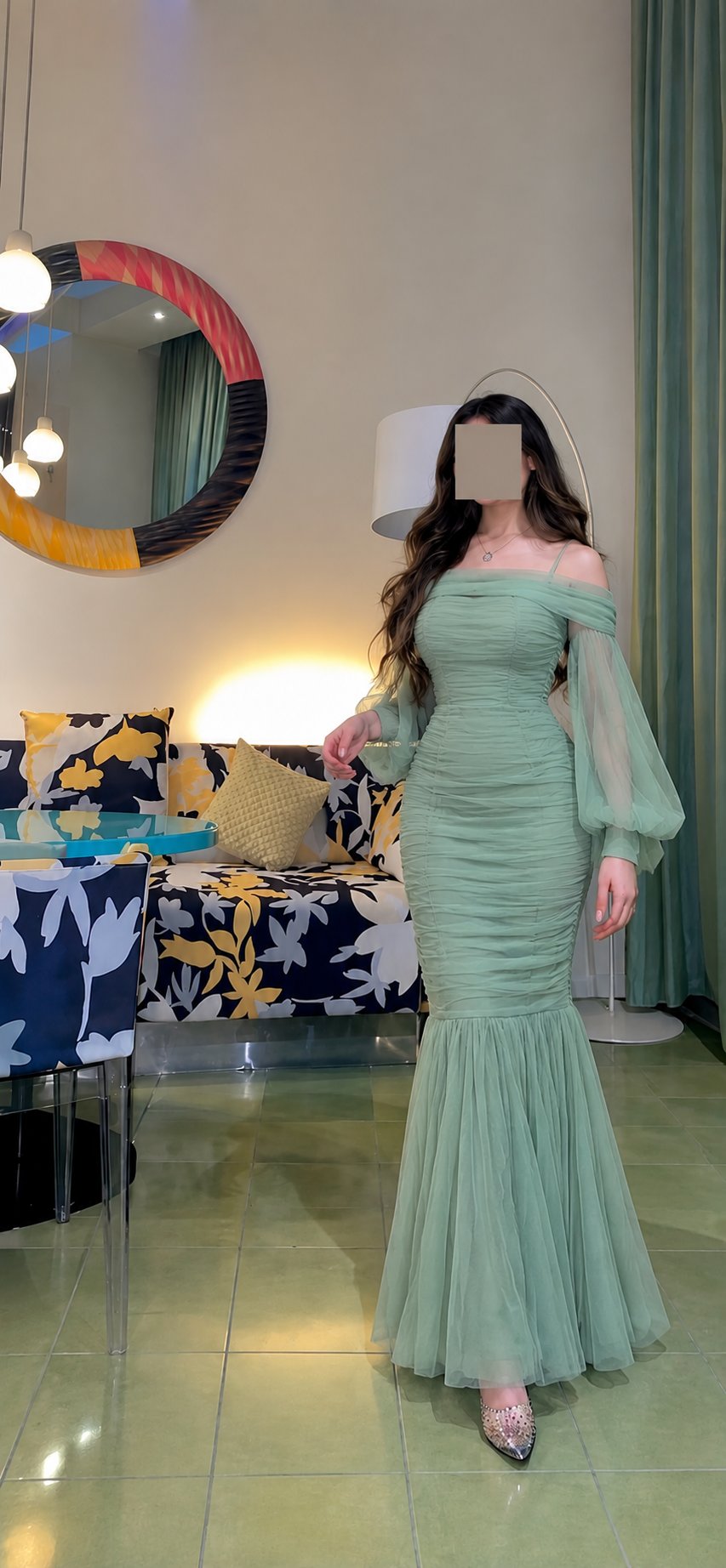 فستان سهرة فيروزا — 6