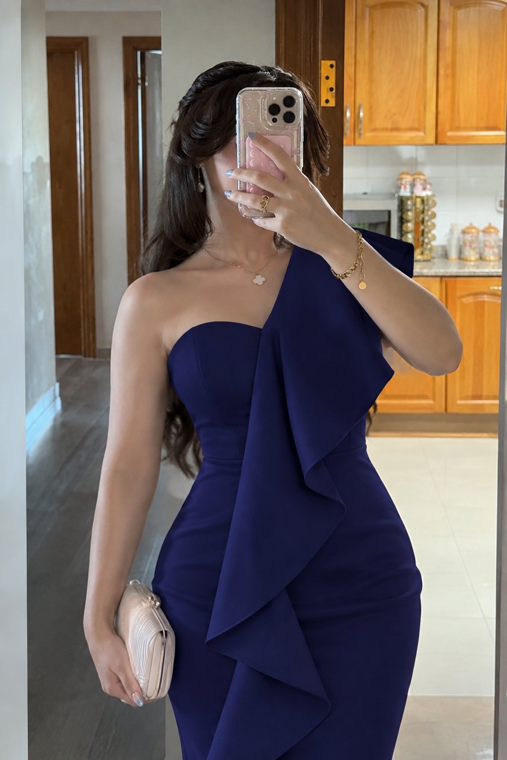 فستان سهرة رويال بلو