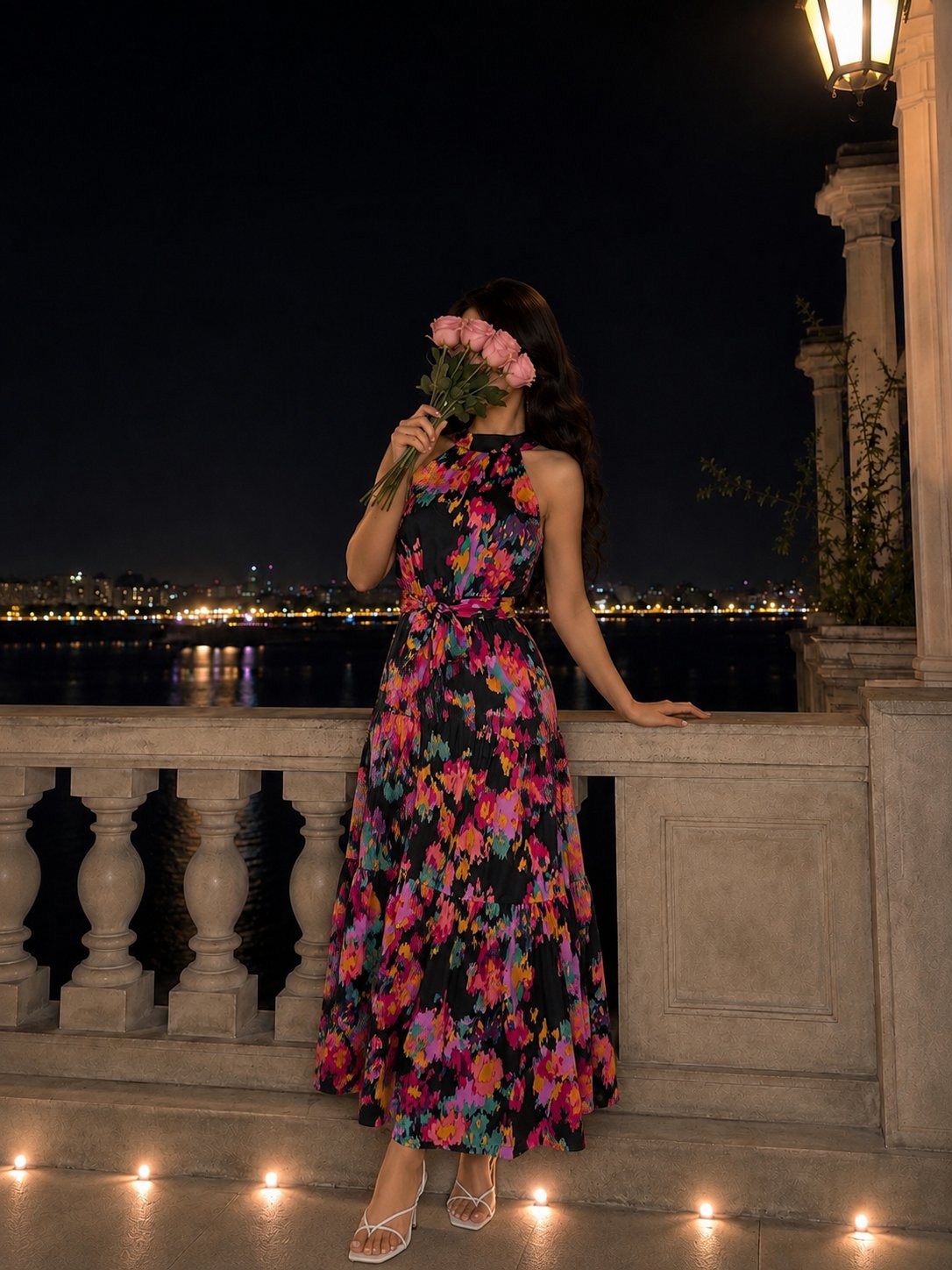 فستان سهرة ناعم ومميز