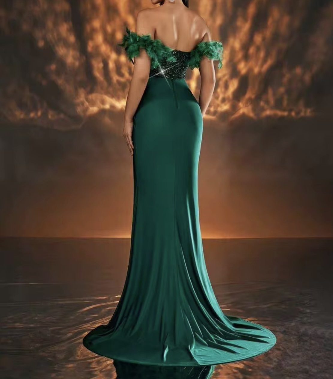 فستان سهرة بتصميم أنيق — 4
