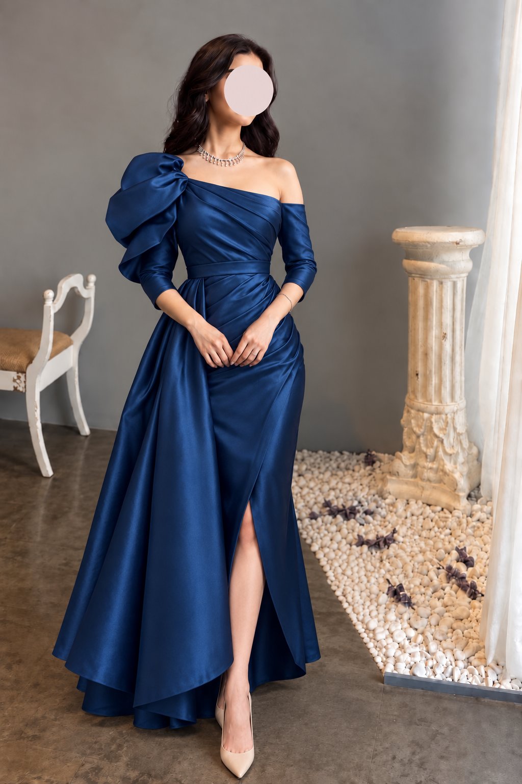 فستان سهرة بتصميم سلطاني رائع — 2