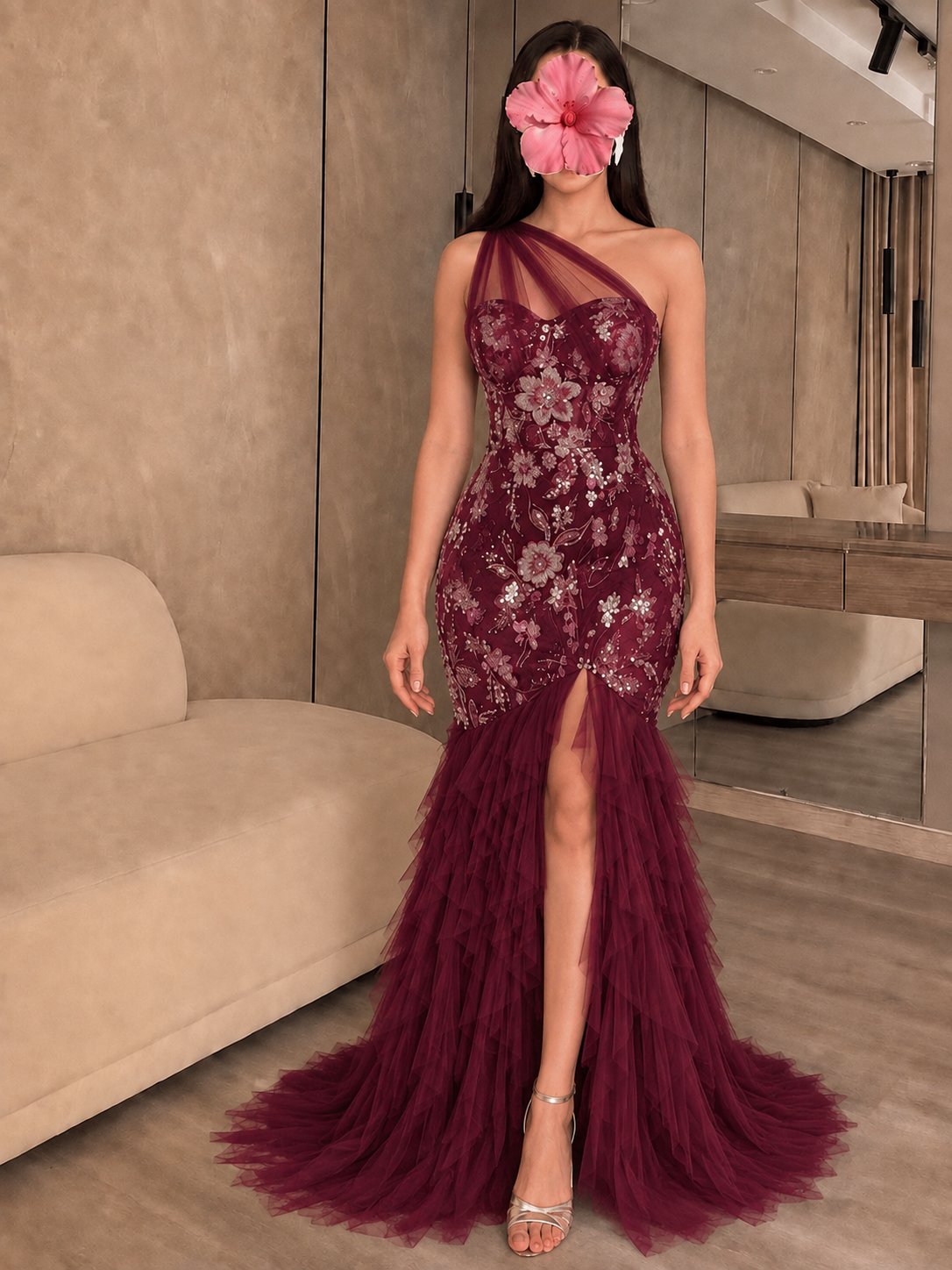 فستان سهرة بتصميم عصري — 3
