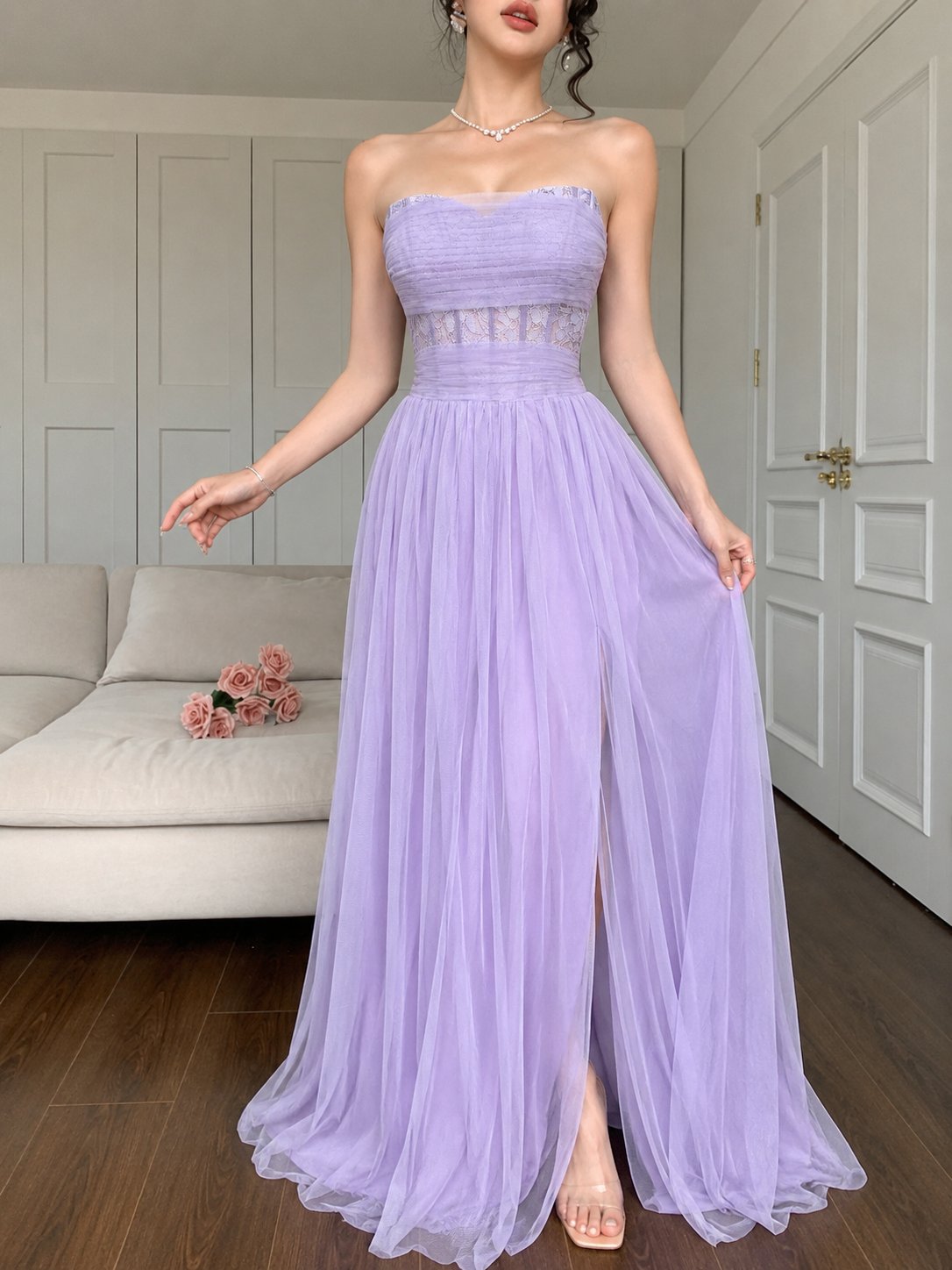 فستان سهرة بتصميم عصري مميز — 1