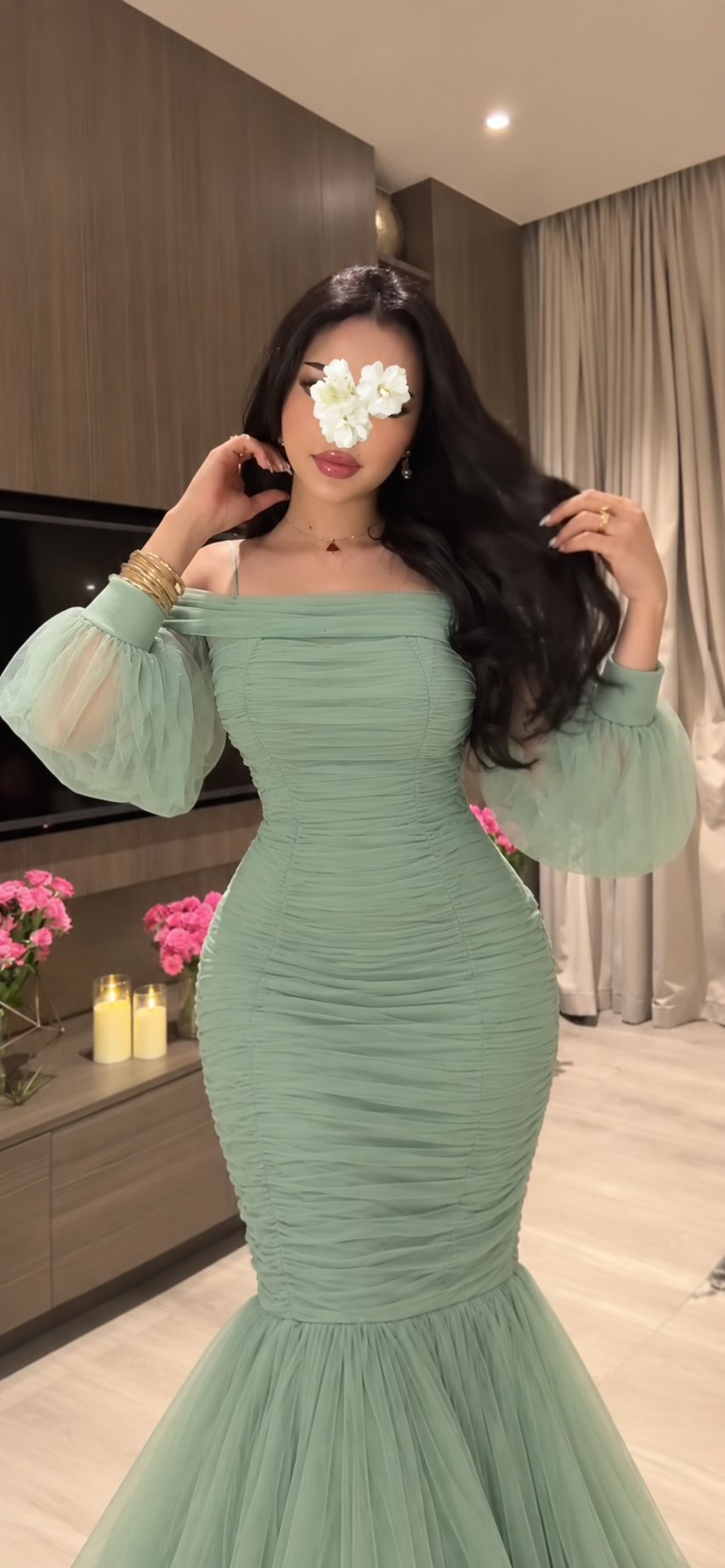 فستان سهرة فيروزا — 3