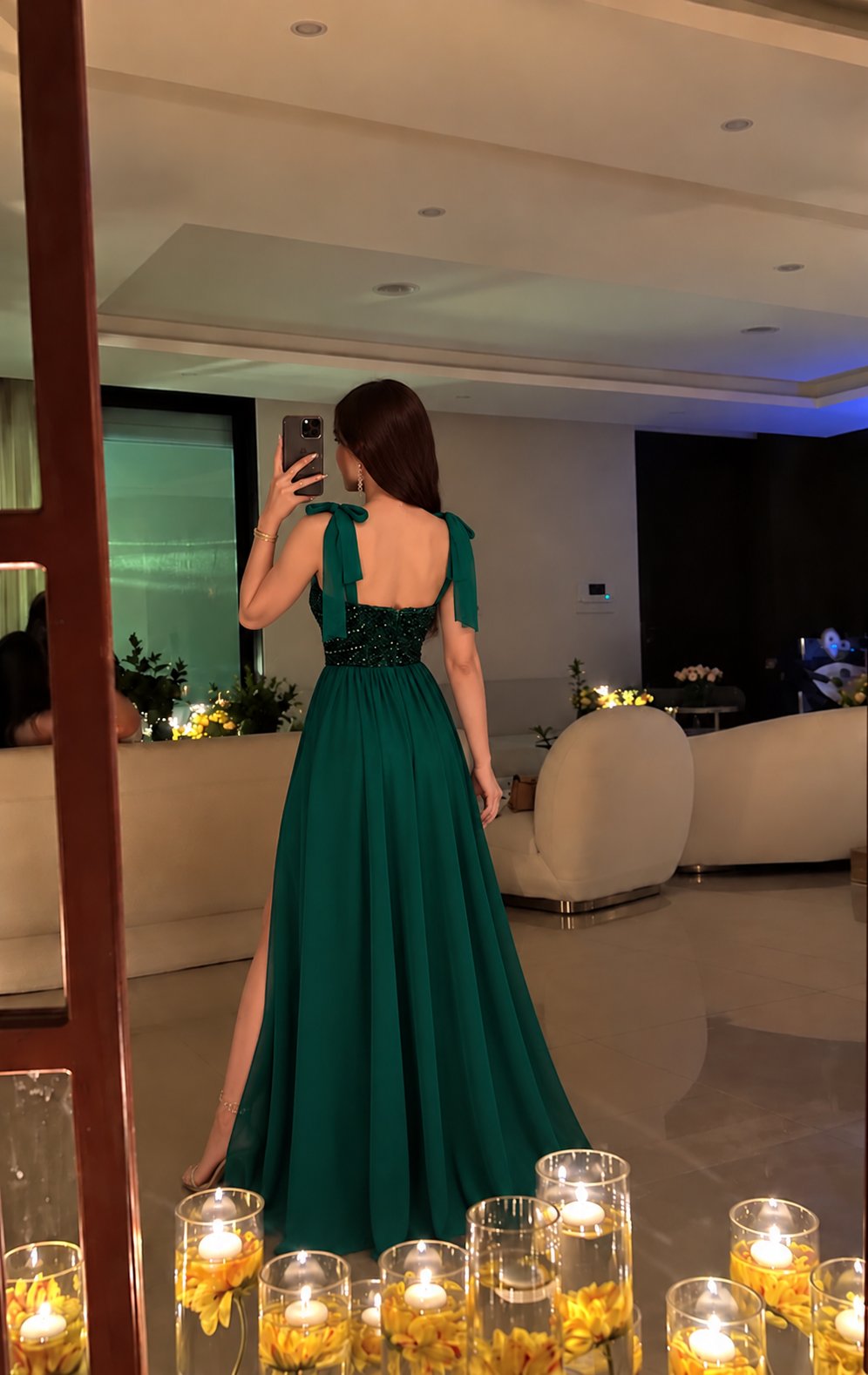 فستان سهرة سحر الزيتون — 4