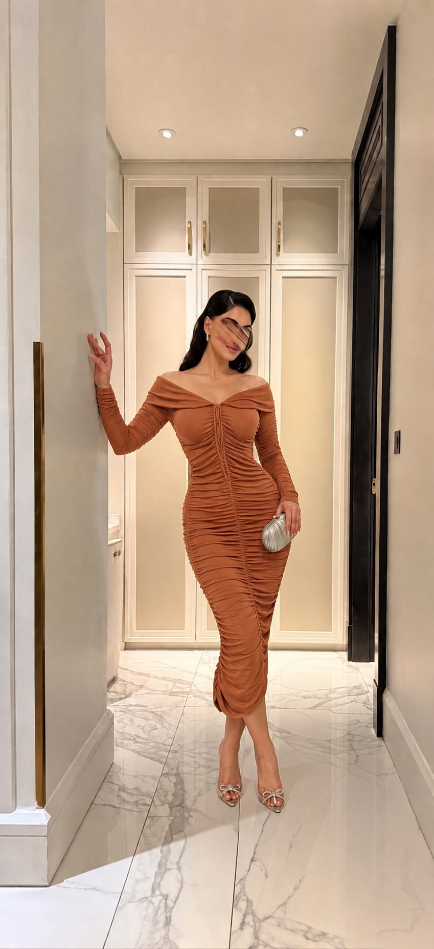 فستان سهرة مميز وانيق