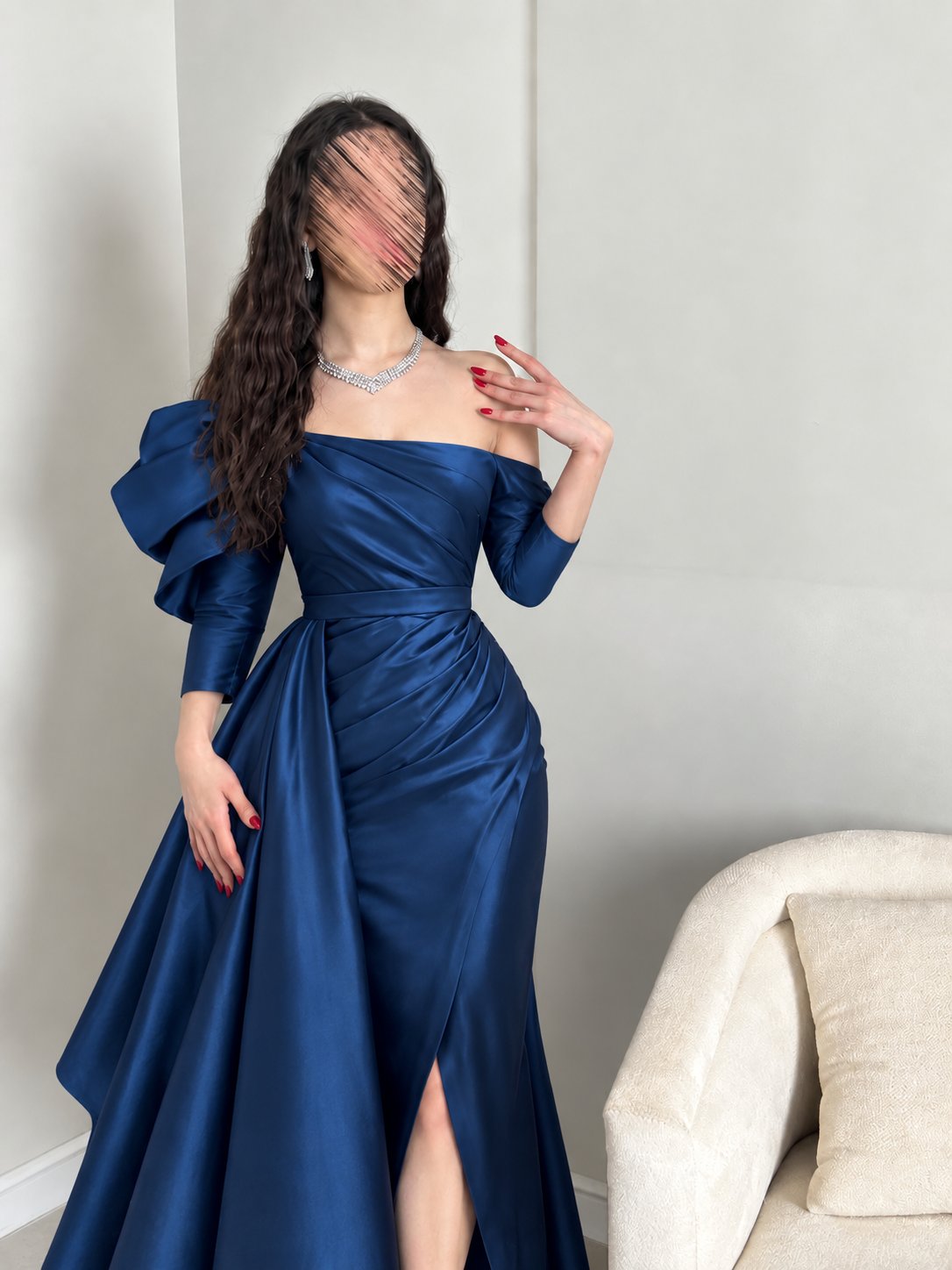 فستان سهرة بتصميم سلطاني رائع — 3