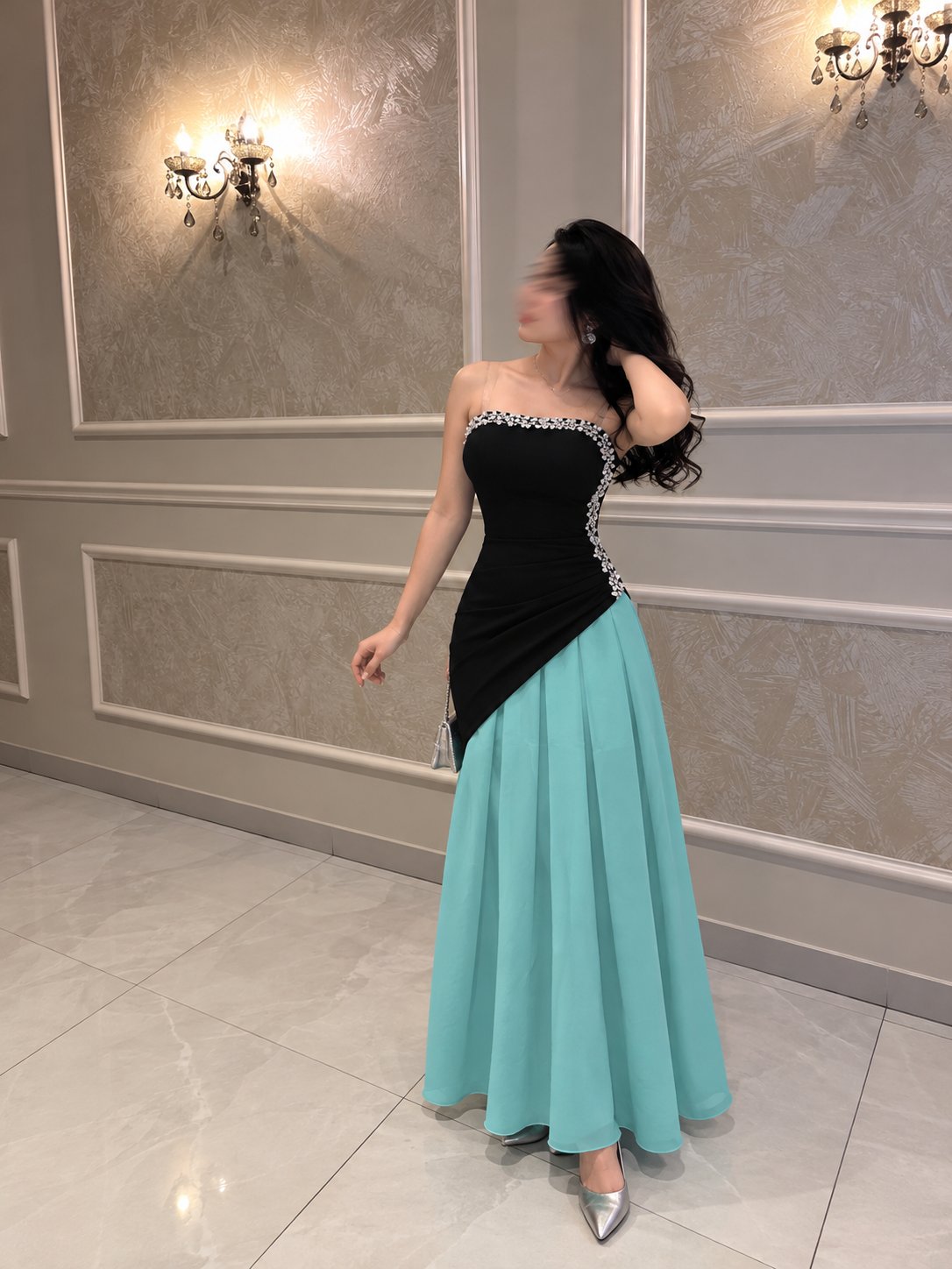 فستان سهرة  لؤلؤة الشرق — 3