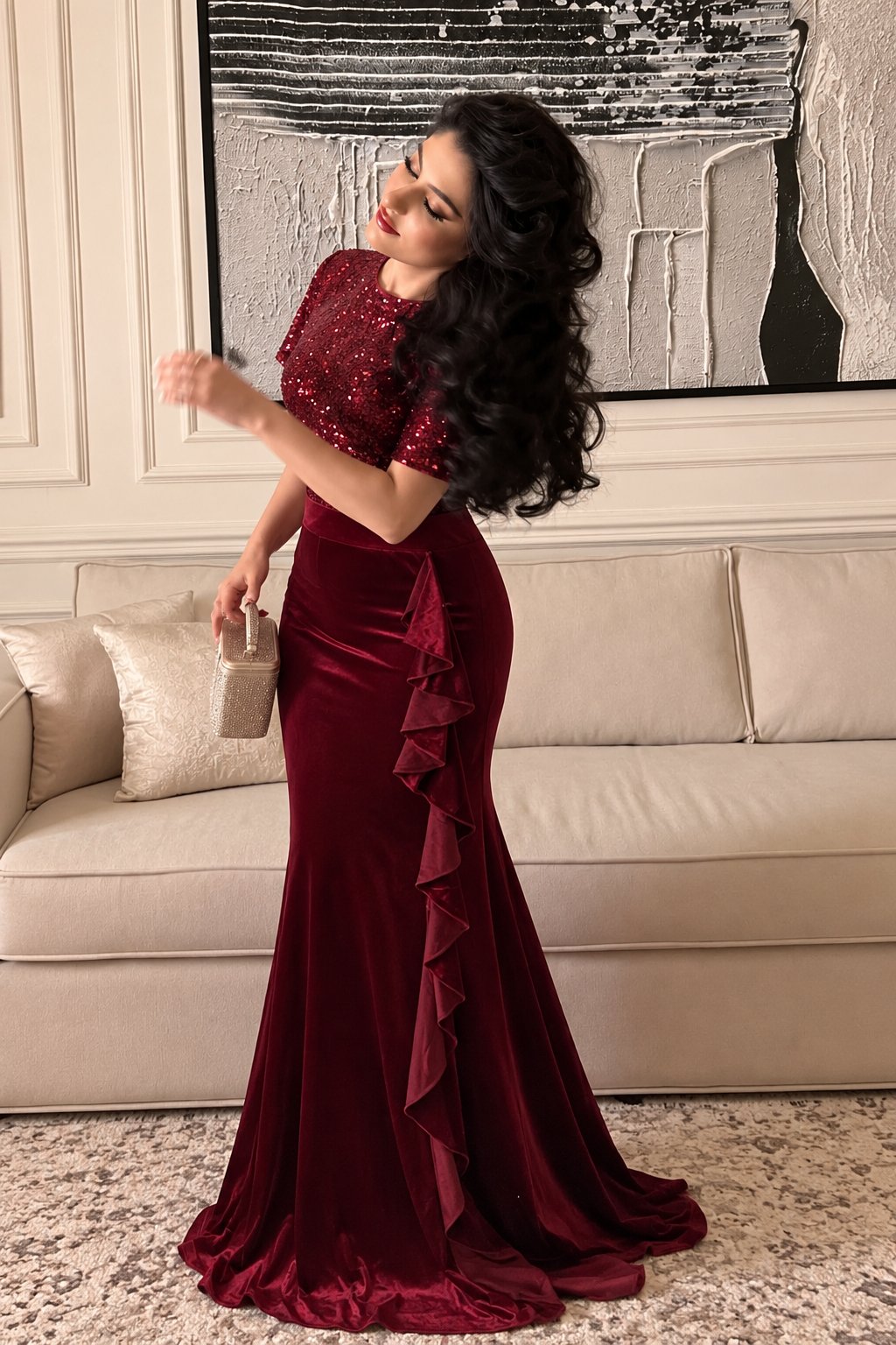 فستان سهرة ريد كوين — 1